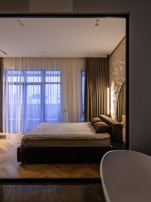 Fundermax InstaHome aus Max Compact Interior im Dekor 0080 und den Oberflächen FH und SX